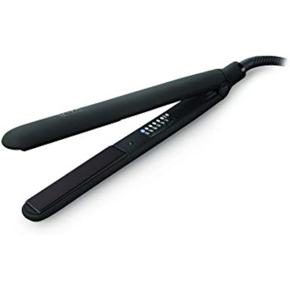 Diva Pro Styling Digital Straightener and Styler Onyx with Macadamia Argan Oil and Keratin Infused Ceramic Plates