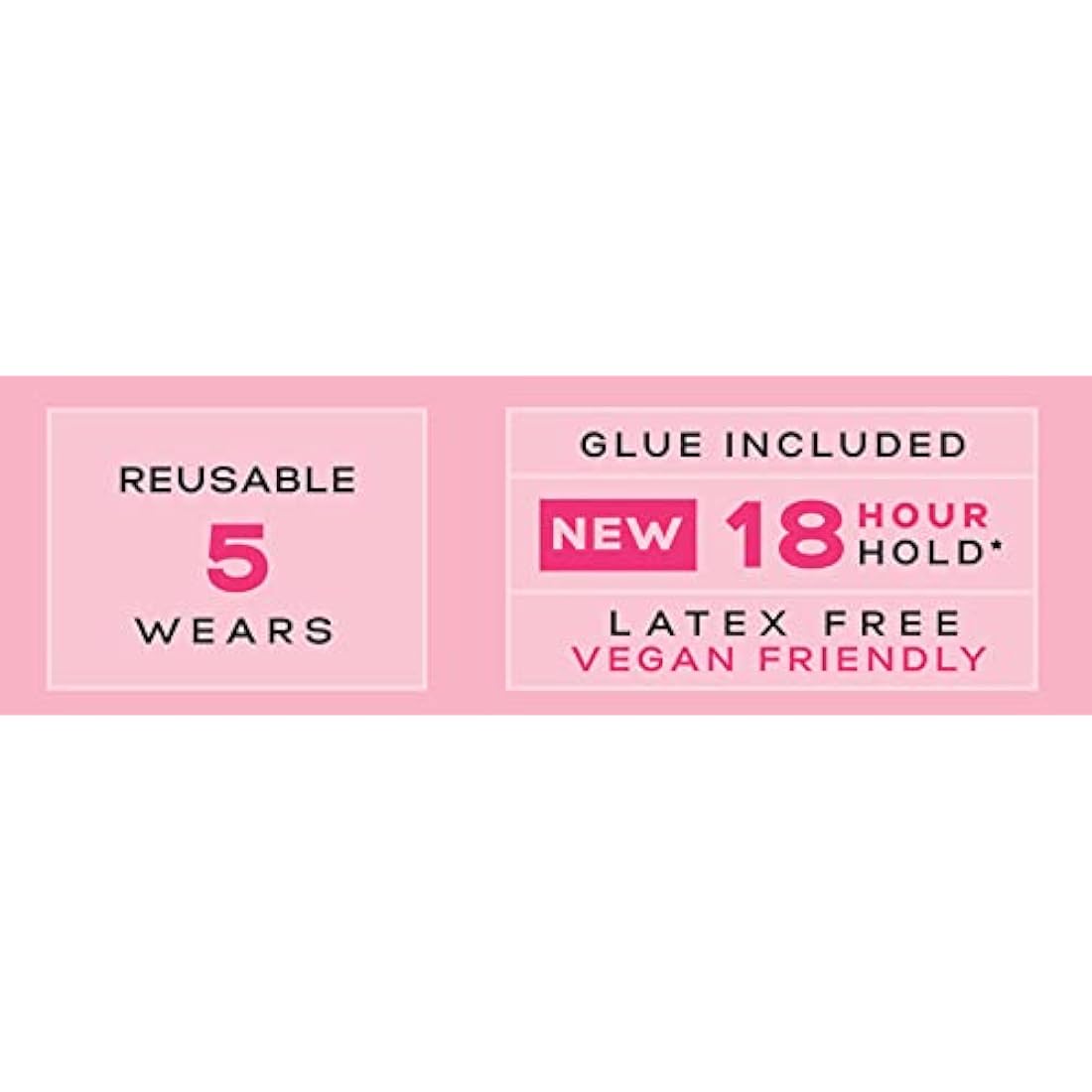 Eylure 3/4 Length False Eyelashes No 010
