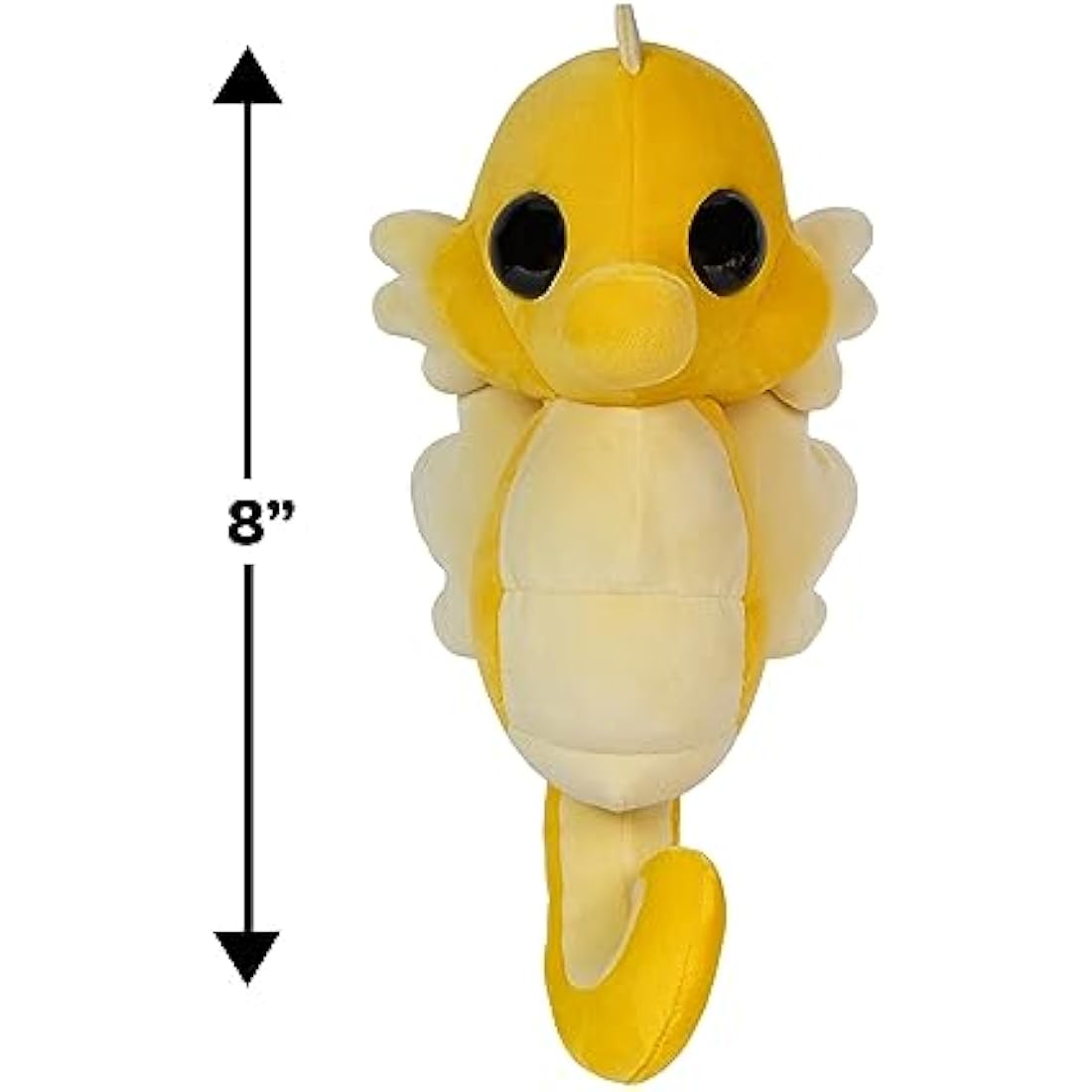 Adopt Me! Collector Plush - Seahorse - Series 2 - Rare In-Game Stylisation Plush - Toys for Kids Featuring Your Favourite Pet, Ages 6+