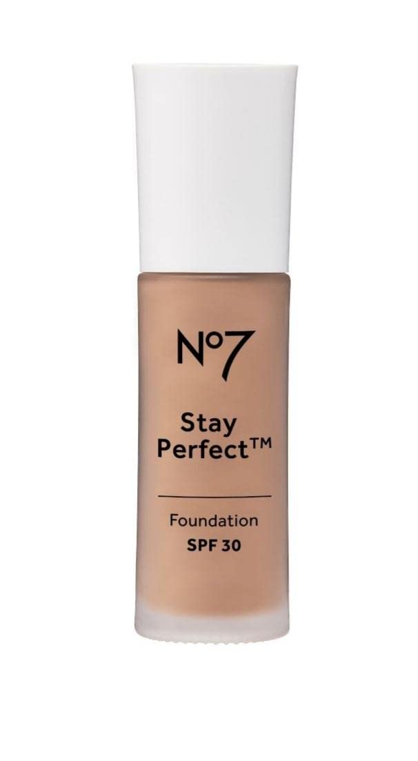 No7 Stay Perfect Foundation New Formula - Wheat spf30 - 30ml pack of 1