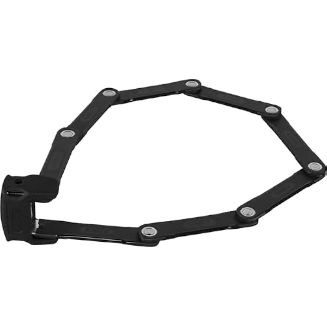 ABUS Bordo Granit 6500K folding lock with SH lock holder - Bike lock with XPlus cylinder for high tamper protection - security level 15 - Length 120 cm, black
