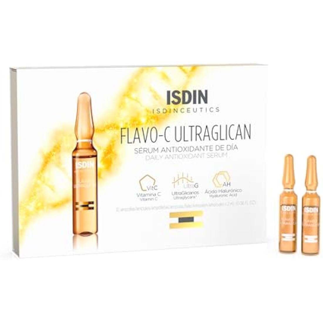 ISDIN Isdinceutics Flavo-C Ultraglican Antioxidant Day Serum (10 ampoules)