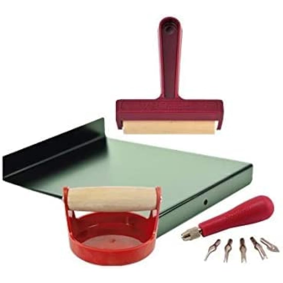 Speedball Block Printing Tool Kit, Craft Kit, For Art & Craft, Printing, Block Print, Printmaking, Artists, Beginner, Professional, Gift, Set