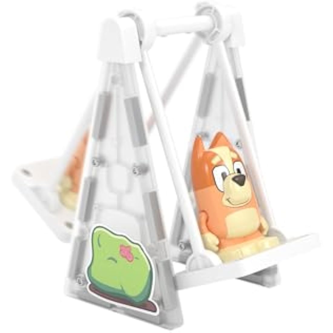 Tile Town Bluey Heeler Home Magnetic Tiles Construction Building Playset with Bluey and Bingo Figures, Kids 3-5+, New Action Tiles for Action Play, Realistic Builds, STEM Creative Toy