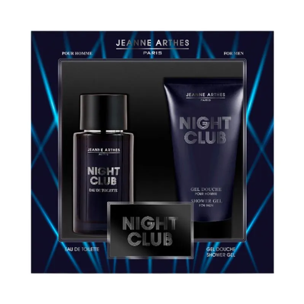 Jeanne Arthes Night Club Gift Set 100ml EDT + 150ml Shower Gel