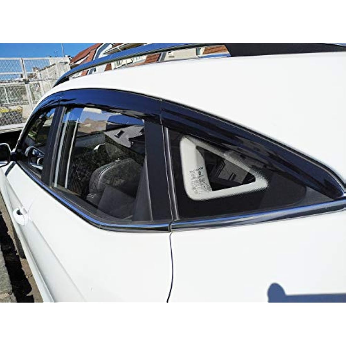 AUTO CLOVER Wind Deflectors Set for MG ZS 2017-2024 (6 pieces)