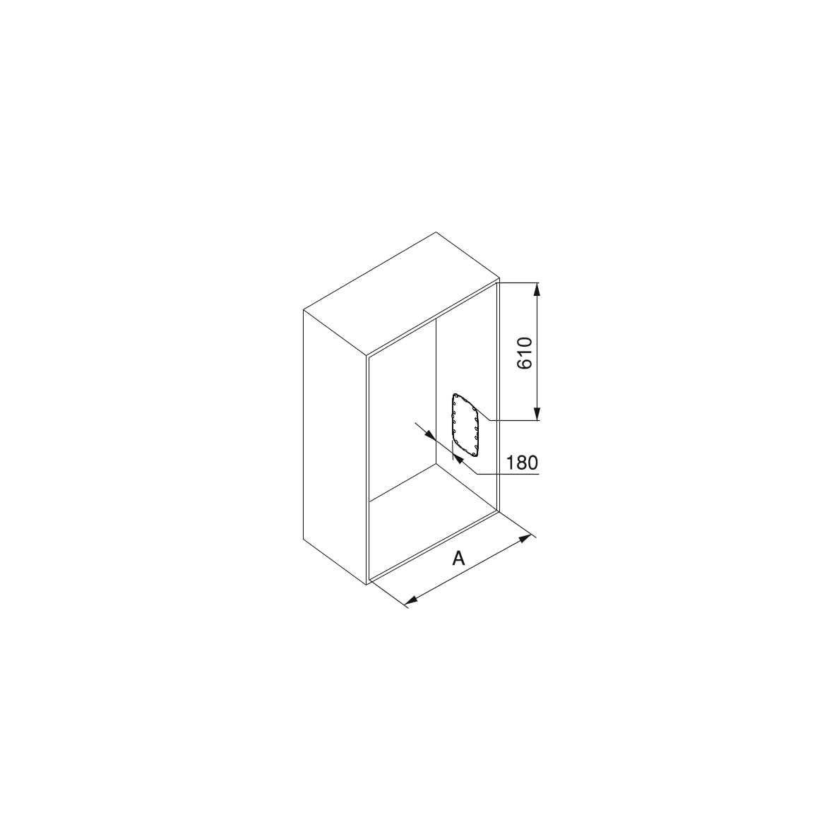 Emuca - Pull Down Hanging Rail for Wardrobe, Pull Down Wardrobe Rail Lift, Adjustable Width 830-1150mm (32,67-45,27 inch), Chromed