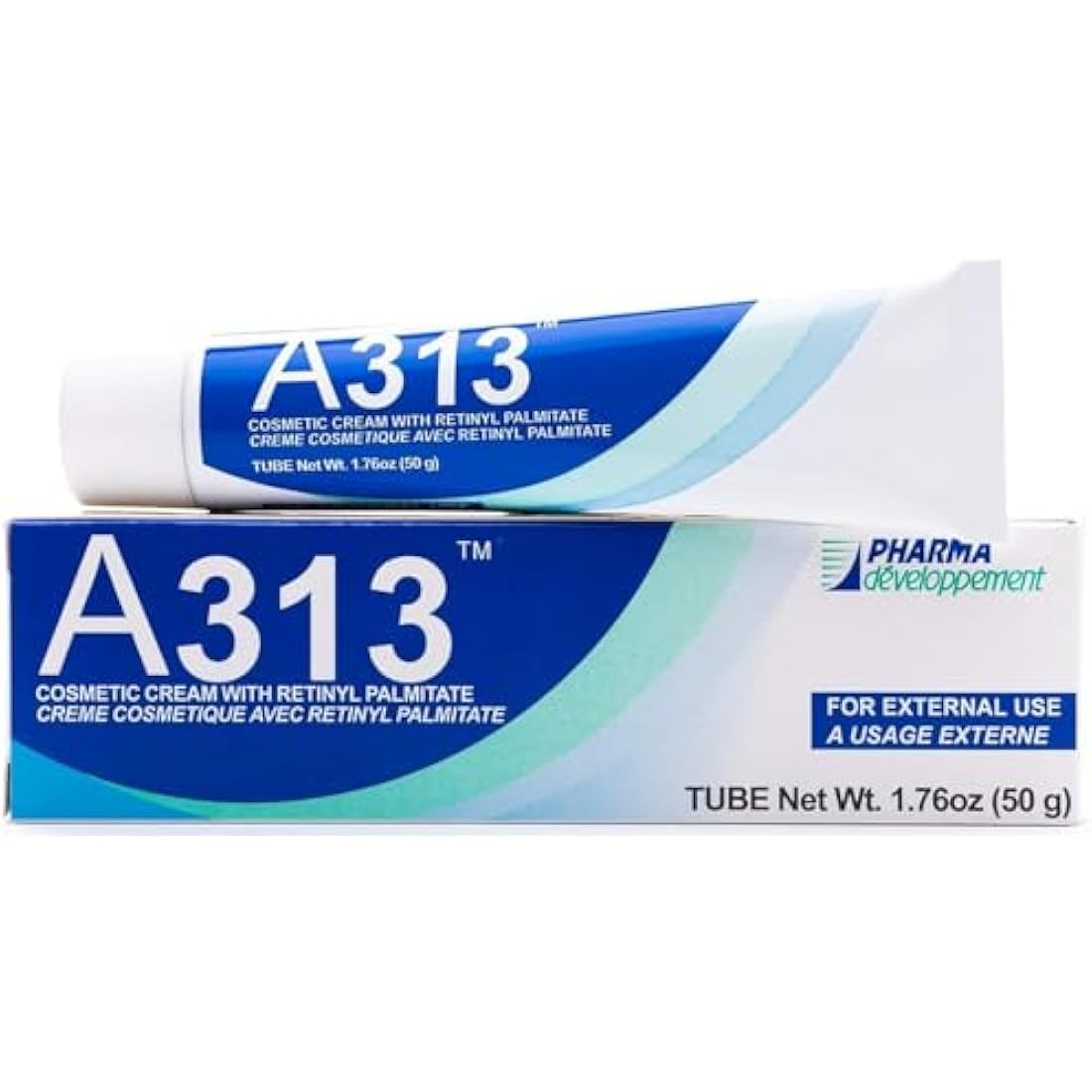 A313 Vitamin A (Retinoids) Lightweight Face Cream for Anti-Aging, Reduce Wrinkles, Prevents Acne Breakouts, and Hyperpigmentation - Skincare for Smooth, Radiant Skin - 50g Cream