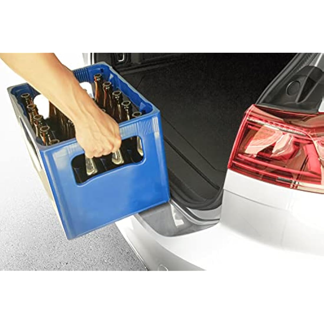 uProtect Car Bumper Protector Full Set for BMW 3 Series Touring 6 (VI) F31 I 2015-2019 - Rear Bumper guards for cars, anti scratch, Paint Protector For Sill Lip - Transparent Glossy