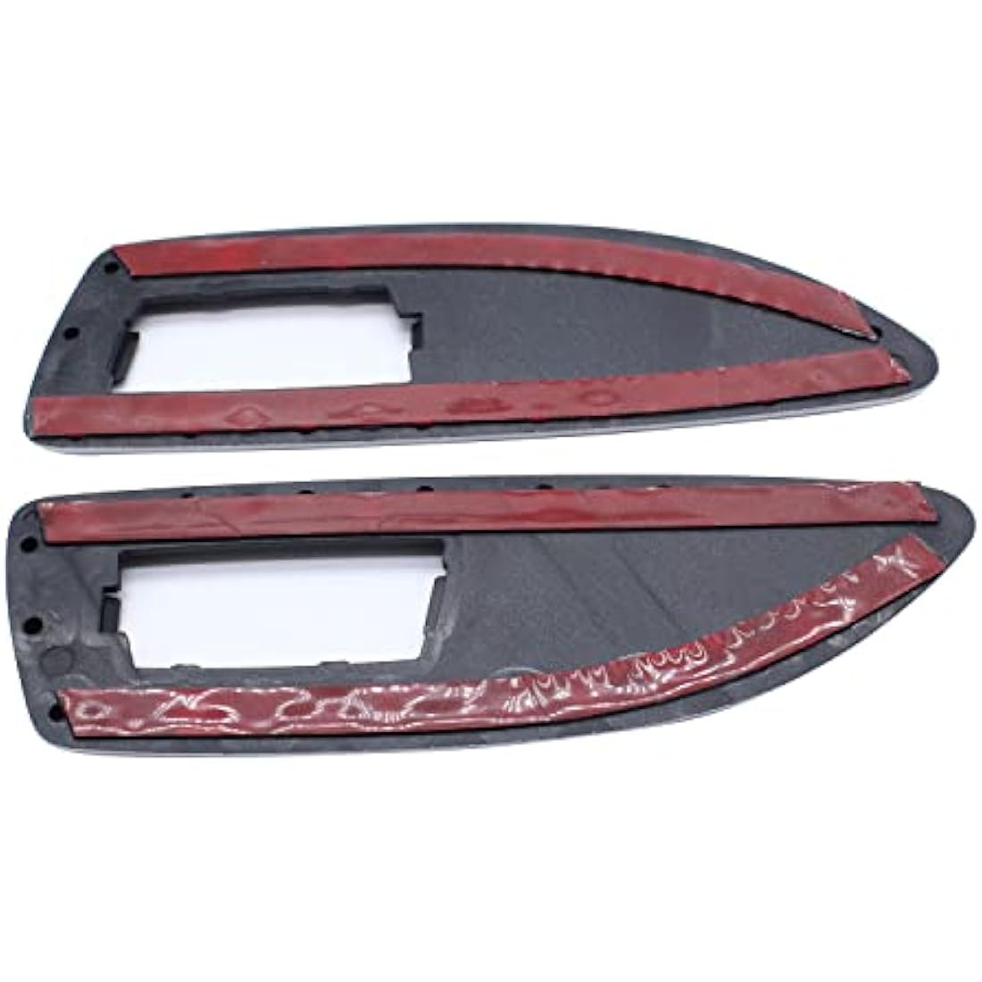 1 Pair Indicator Surround Side Repeater Matte Black + Matte Silver Paint plating Compatible with Vauxhall Insignia Astra Corsa D E Zafira A B Adam H VXR 13250944 13250945 1713425