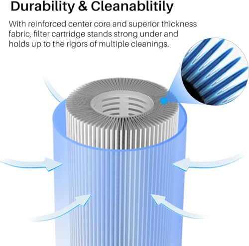 POOLPURE Spa Filters for Hot Tub ???????????????, Replacement for Unicel 6CH-940, Pleatco PWW50P3, PWW50-P3, Filbur FC-0359, Waterway Plastics