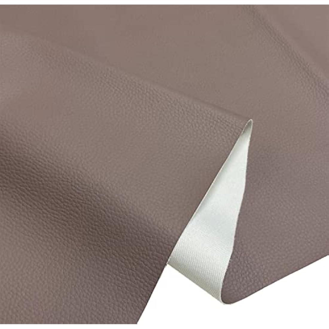 A-Express Grained Faux Leather Fabric Waterproof Heavy Duty Leatherette Vinyl Leathercloth Upholstery Textured Material - Cedar 1 Metre 100cm x 140cm