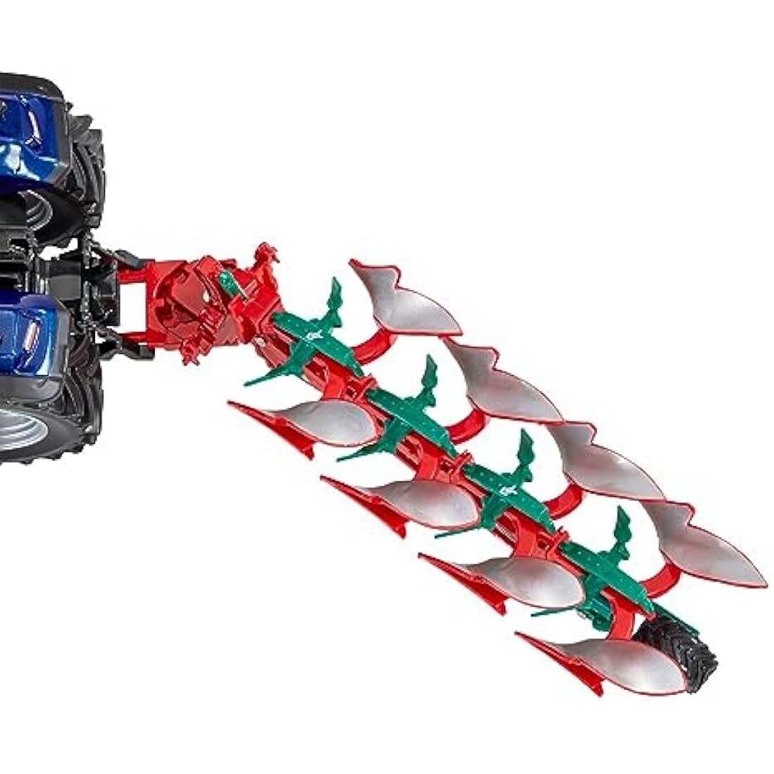Britians Kverneland 2300 S Variomat Plough Replica, Compatible with 1:32 Scale Farm Tractors, Animals and Toys, Suitable for Collectors & Children from 3 Years
