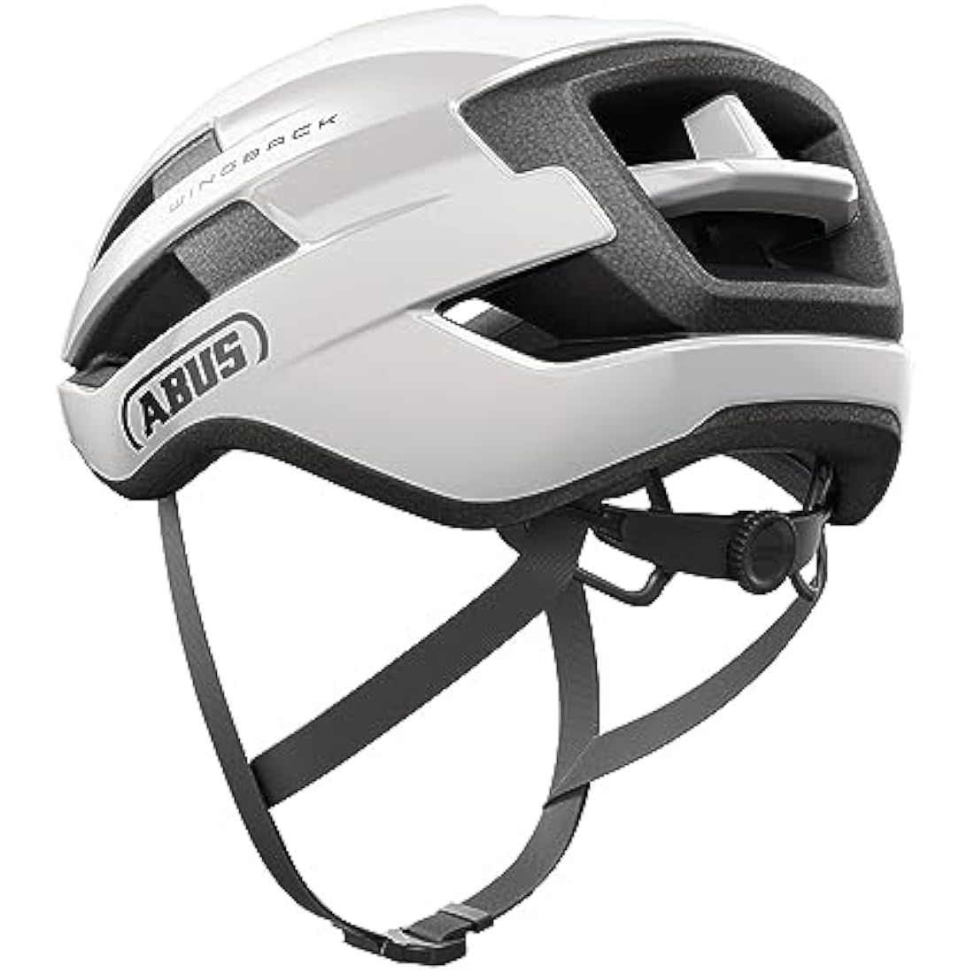 ABUS WingBack Racing Bicycle Helmet - Simple Helmet for Sporty Riding in Everyday Use