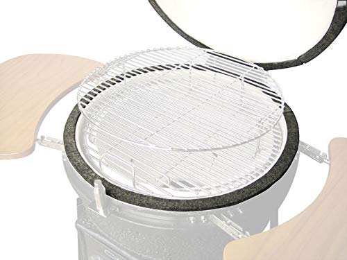 KAMaster High Temp Grill Gasket Replacement Fit Large/XLarge Big Green Egg BBQ Smoker Gasket Pre-Shrunk Accessories Self Stick Felt 14ft Long, 7/8"