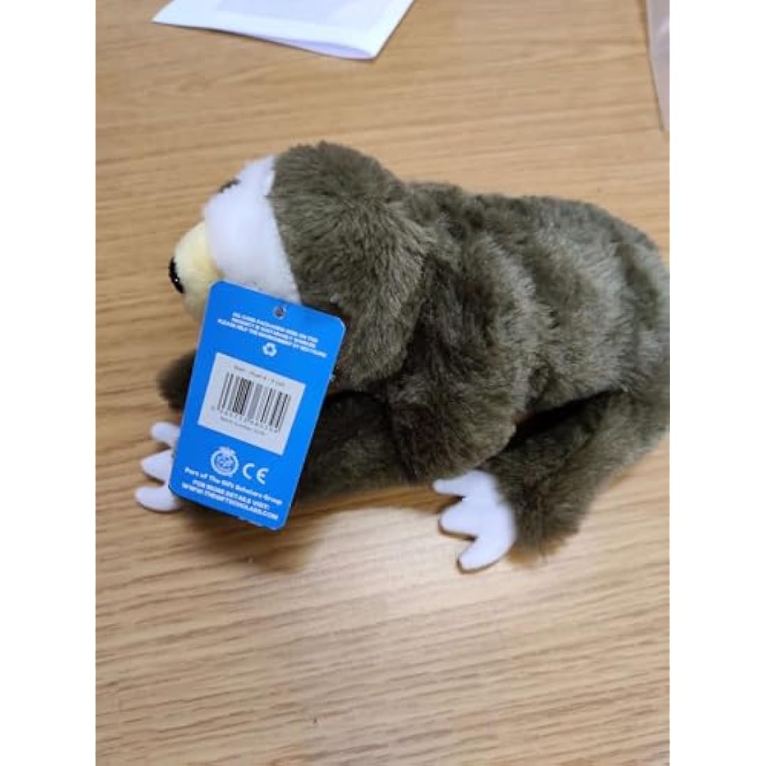 Zappi Co Children's Soft Cuddly Plush Toy Animal - Perfect Perfect Soft Snuggly Playtime Companions for Children (12-15cm /5-6") (Sloth)