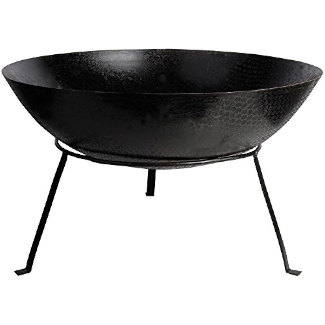 Esschert Design FF114 Steel Fire Bowl, Black, 14.0 in*23.0 in*23.0 in