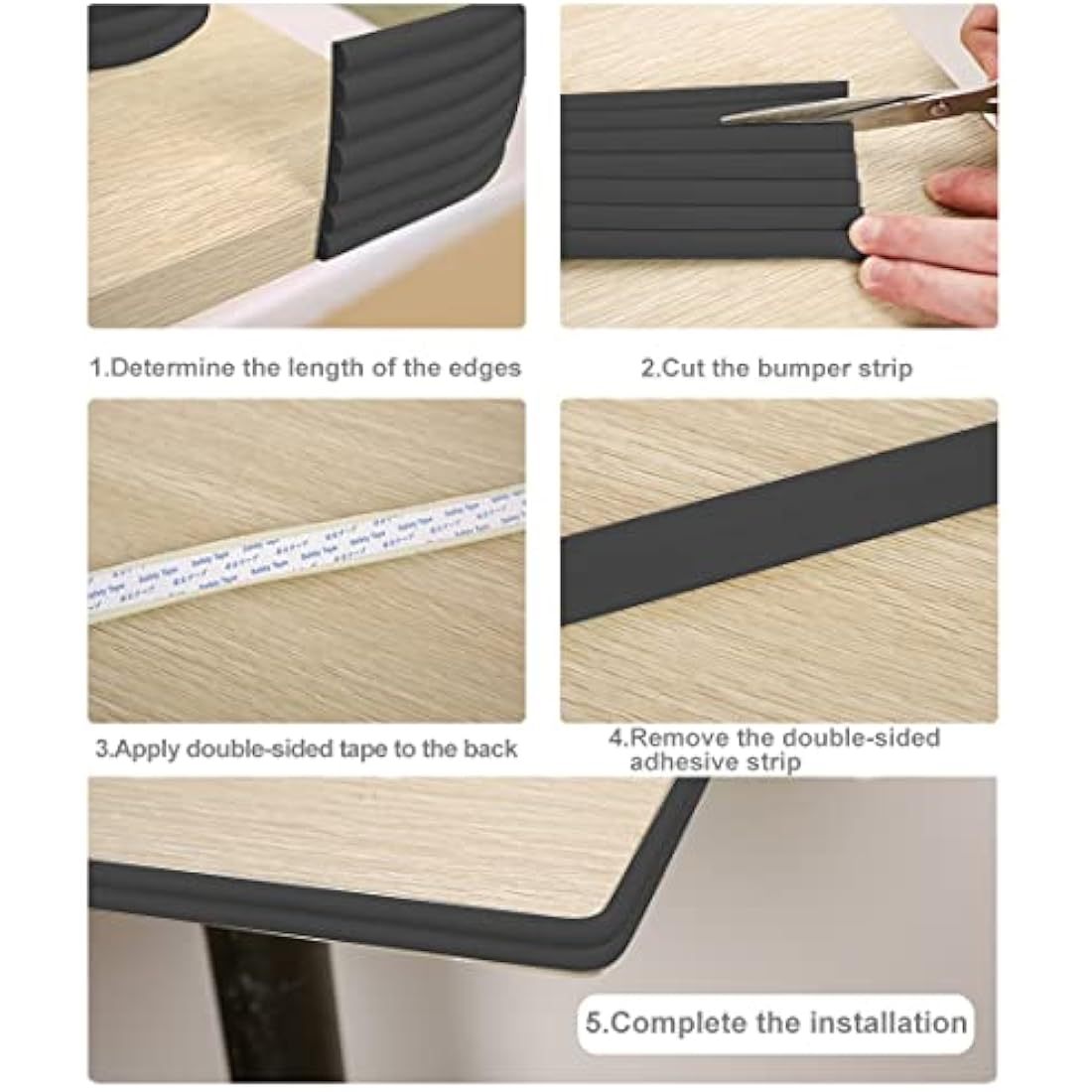 Fairy Baby Edge & Corner Guards Multifunctional Safety Edge Protection Extra Wide Foam Strip Baby Safety Bumper