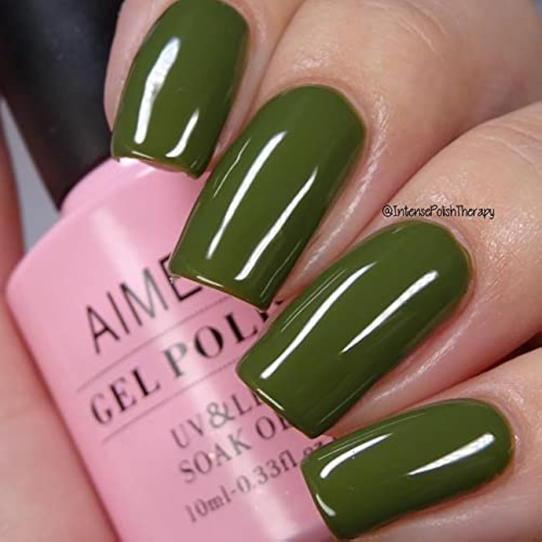 AIMEILI Base and Top Coat Gel Nail Polish Set, Shine Finish and Long Lasting, UV LED Soak Off Gel Nail Lacquer Gel Nail Polish Varnish - 2 x 15ml