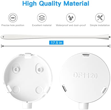HOLACA Baby Monitor Flexible Twist Mount Bracket, Stand Holder for BOIFUN/GHB/TakTark/Lullaby Baby Monitor Camera 3.2" Screen, Flexible Twist Mount