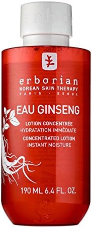 Erborian Erborian Eau Ginseng Concentrated Lotion, 1er Pack (1 x 190 ml),Red,190 ml,190.0 millilitre