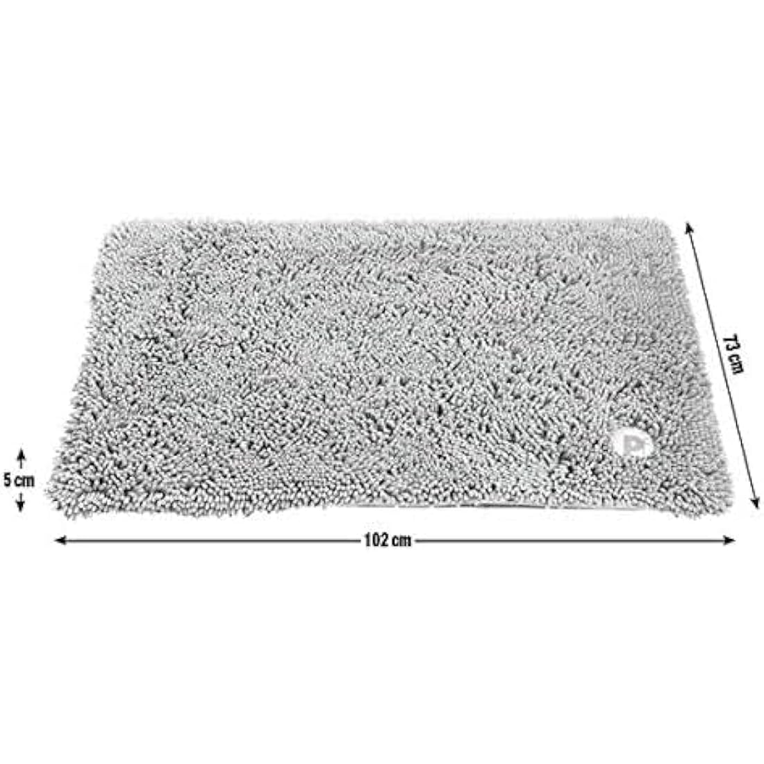 Petface Outdoor Paws Memory Foam Microfibre Crate Mat, X-Large, Black
