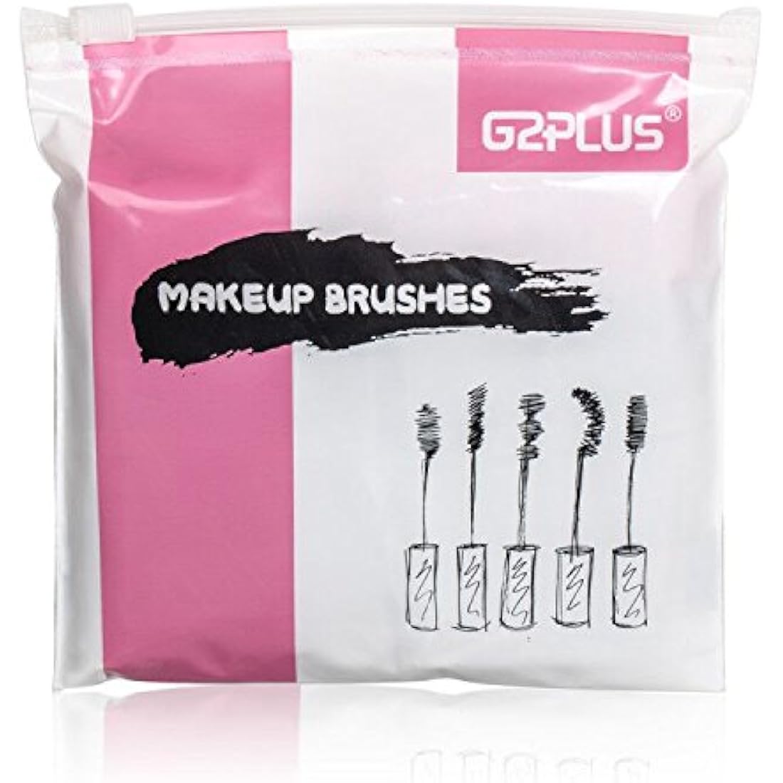 G2PLUS 100 PCS Rose Eyelash Brushes Spoolies - Eyebrow Spoolie Brushes -Mascara Wands - Eyelash Extension Brushes for Extensions …