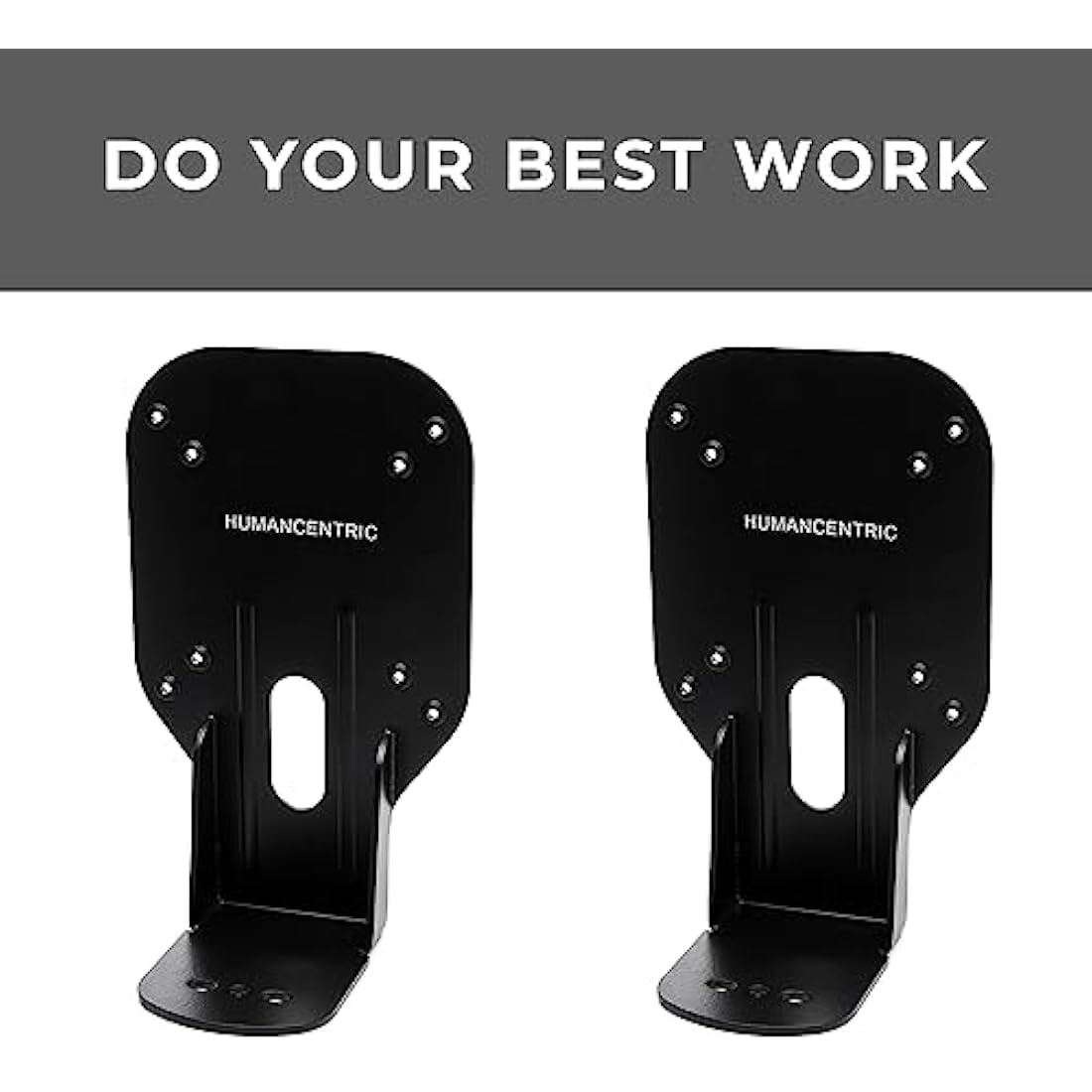 HumanCentric VESA Mount Adapter Bracket Compatible with Acer Models G226HQL, G246HYL, G247HL, G277HL, G277HU, S200HQL, S200HL, S220HQL, S230HL, S232HL, S240HL, S242HL