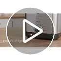 Swan SD6060N 1.5 litre Stainless Steel Fryer with Viewing Window, Non-Stick Coating for Easy Cleaning and Adjustable Thermostat with Indicator Light, Detachable Basket Handle, 900W, Silver
