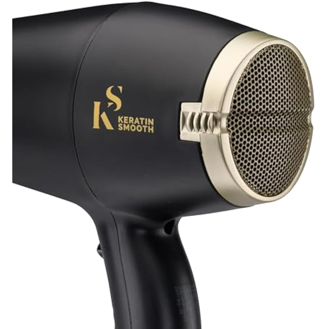 TRESemme Keratin Smooth Volume Shine Hair Dryer & Diffuser Gift Set - 2200W Powerful Blow Dryer, Heat Protection, Paddle Brush, Accessories, Black, 5543BU