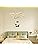 Finktonglan Modern LED Crystal Chandelier 19.7 x 11.8 inches Ceiling Pendant Light 2 Rings Adjustable Stainless Steel Lighting Fixtures Dining Room Living Room (Warm White)