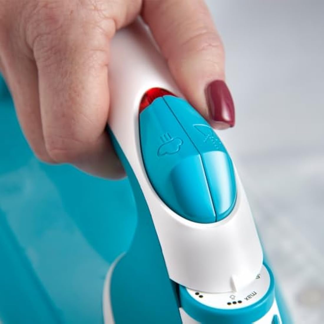 Russell Hobbs Supreme Steam Iron, Powerful vertical steam function, Non-stick stainless steel soleplate, Easy fill 300ml Water Tank, 110g Steam Shot, 40g Continuous steam, 2m Cord, 2400W, 23040