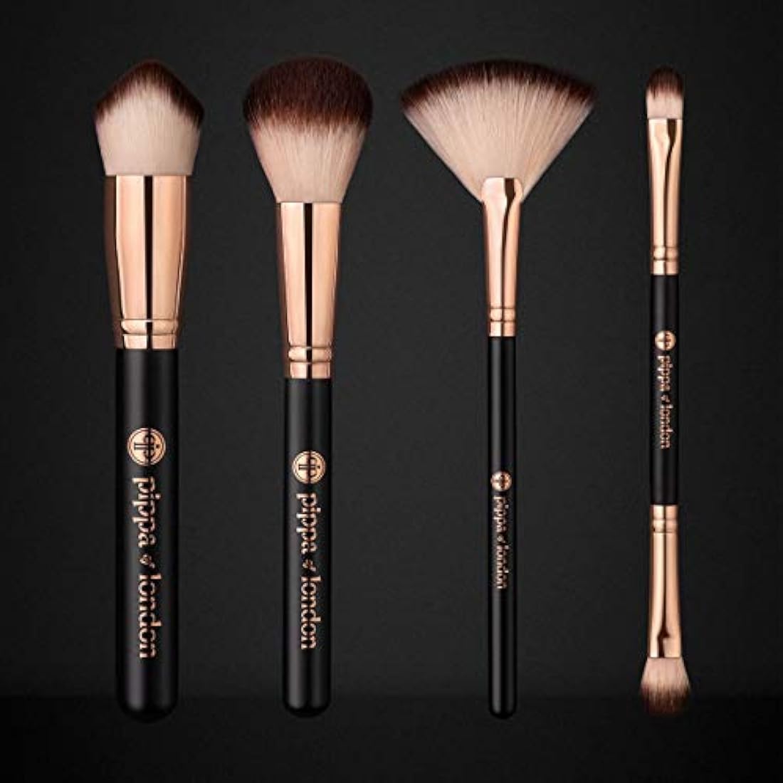 Pippa of London Studio FX Duet Blending & Concealer Brush 787 - Cruelty Free Make Up Brush