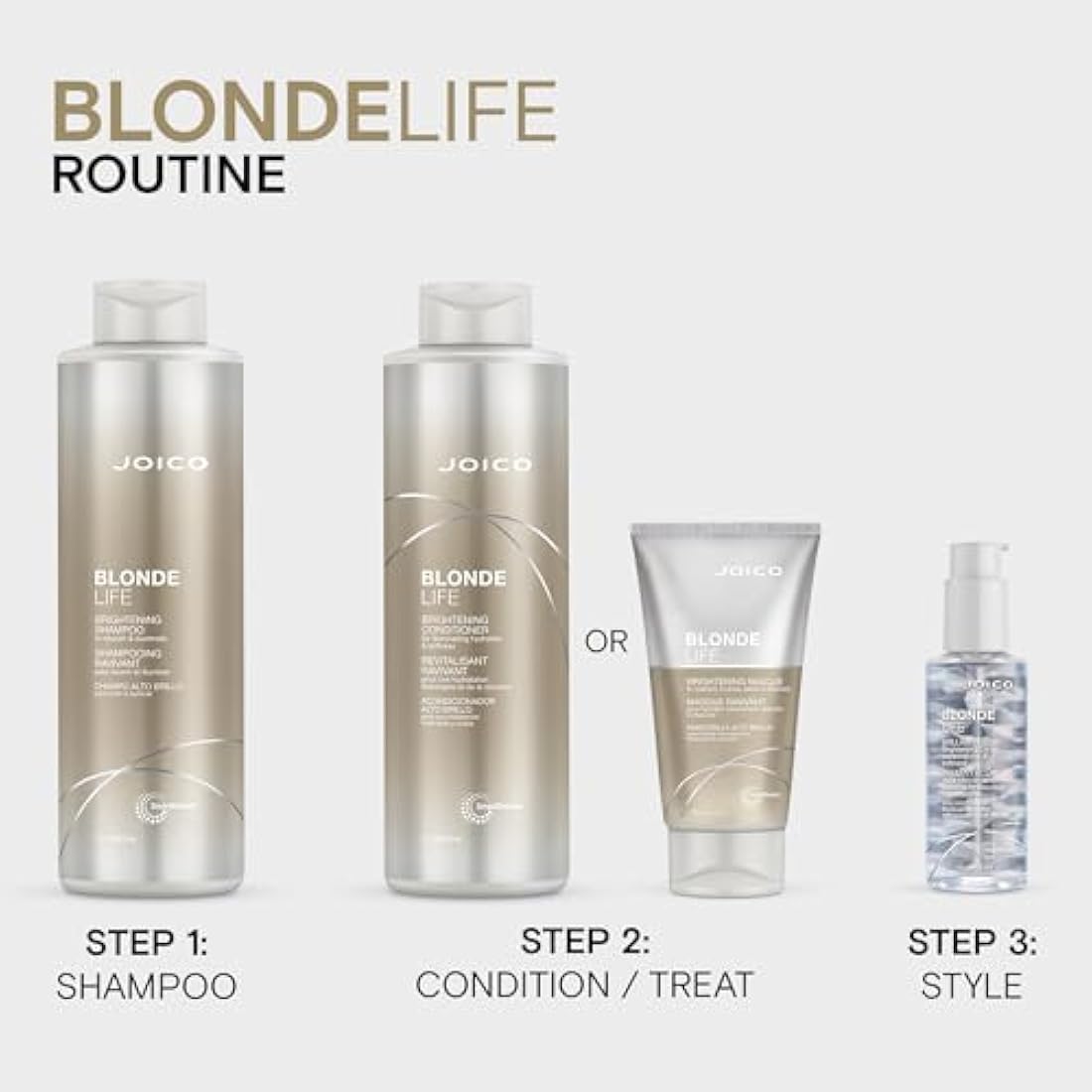 Joico Blonde Life Brightening Conditioner, 1000 ml