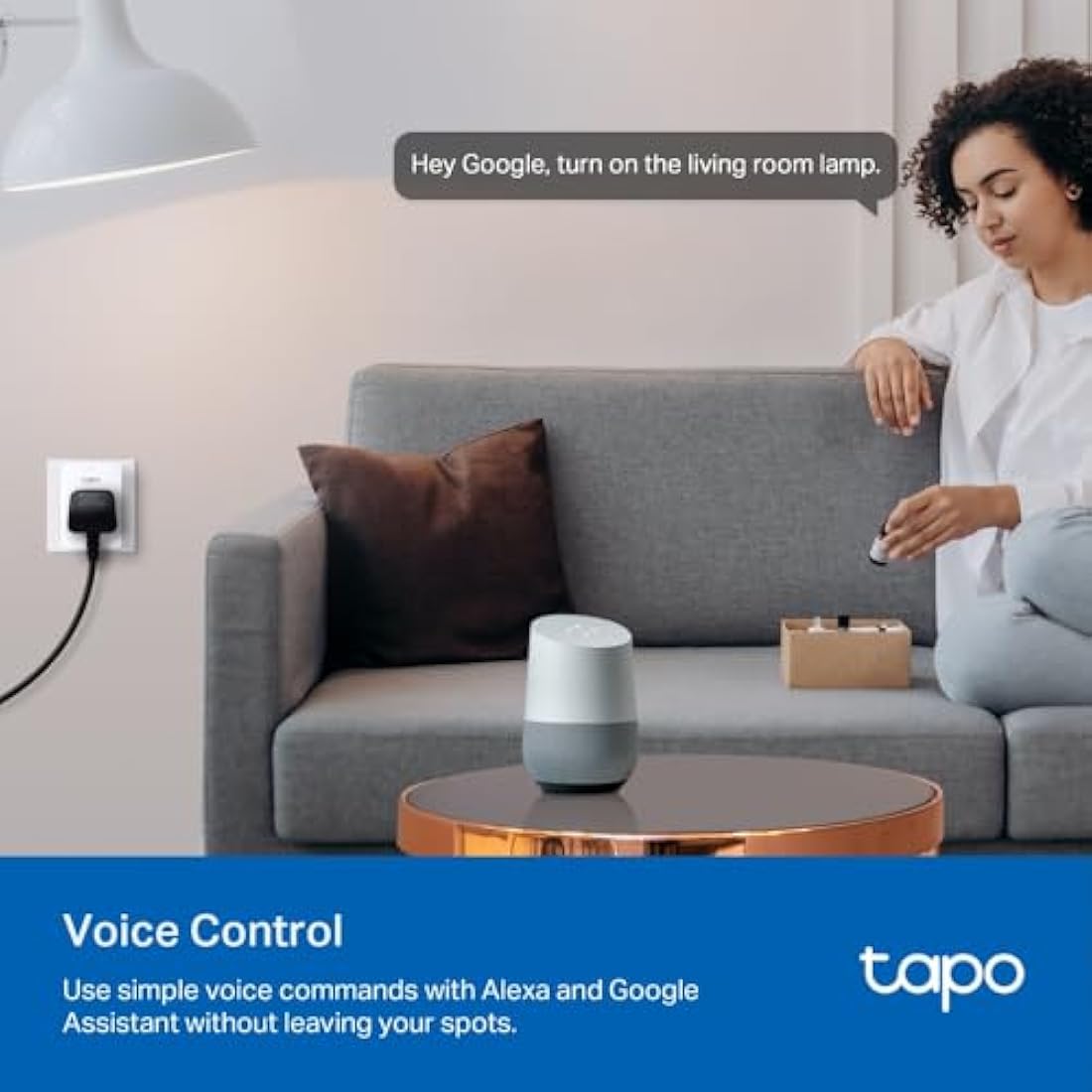 Tapo P110 (4-Pack) Smart Plug, WiFi Plug, Energy Monitoring, Electricity Usage Monitor, App Remote Control, Alexa Plug, Voice Control with Alexa & Google, Away Mode, Scheduling & Timer, Device Sharing