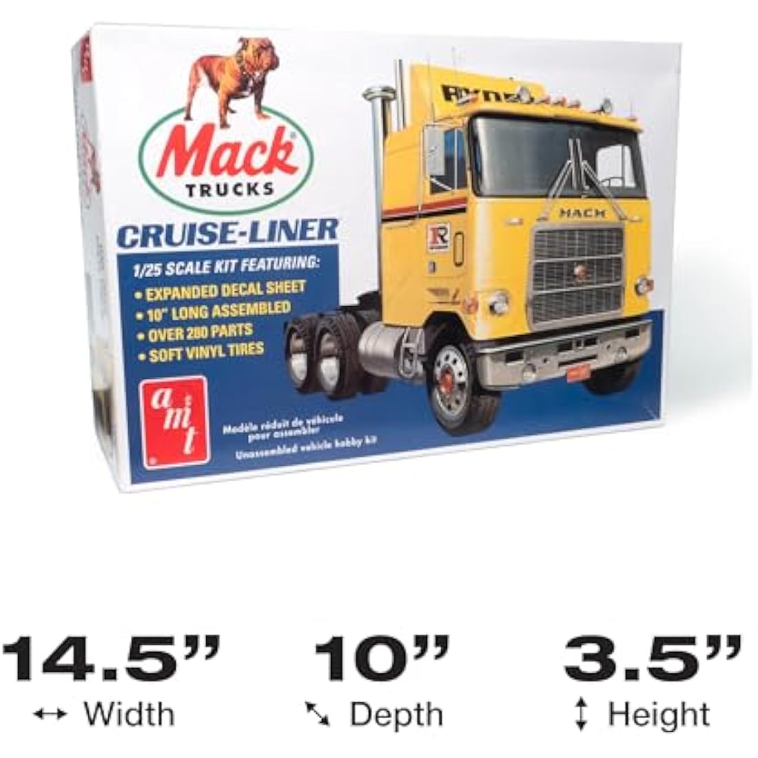 AMT AMT1062 1:25 Mack Cruise-Liner Semi Tractor