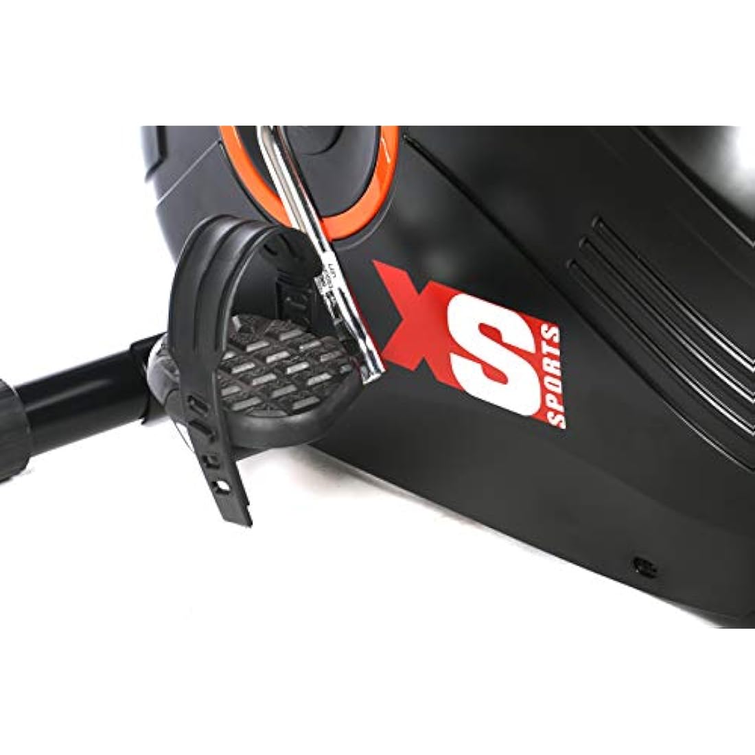 XS Sports B400R Recumbent Seated Recovery Rehab Exercise Bike, 8 Level Magnetic Resistance Bike with LCD Monitor, Handle Pulse Sensors, Adjustable Seat