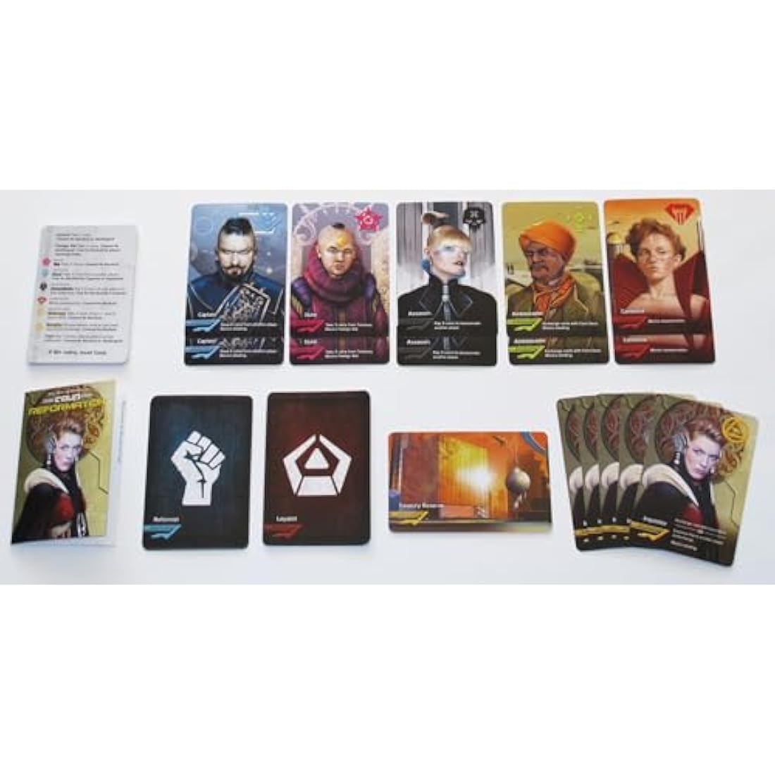 Indie Board & Card IBCCOR2 Coup Reformation 2nd Edition Expansion Card Game, for 10-15 years