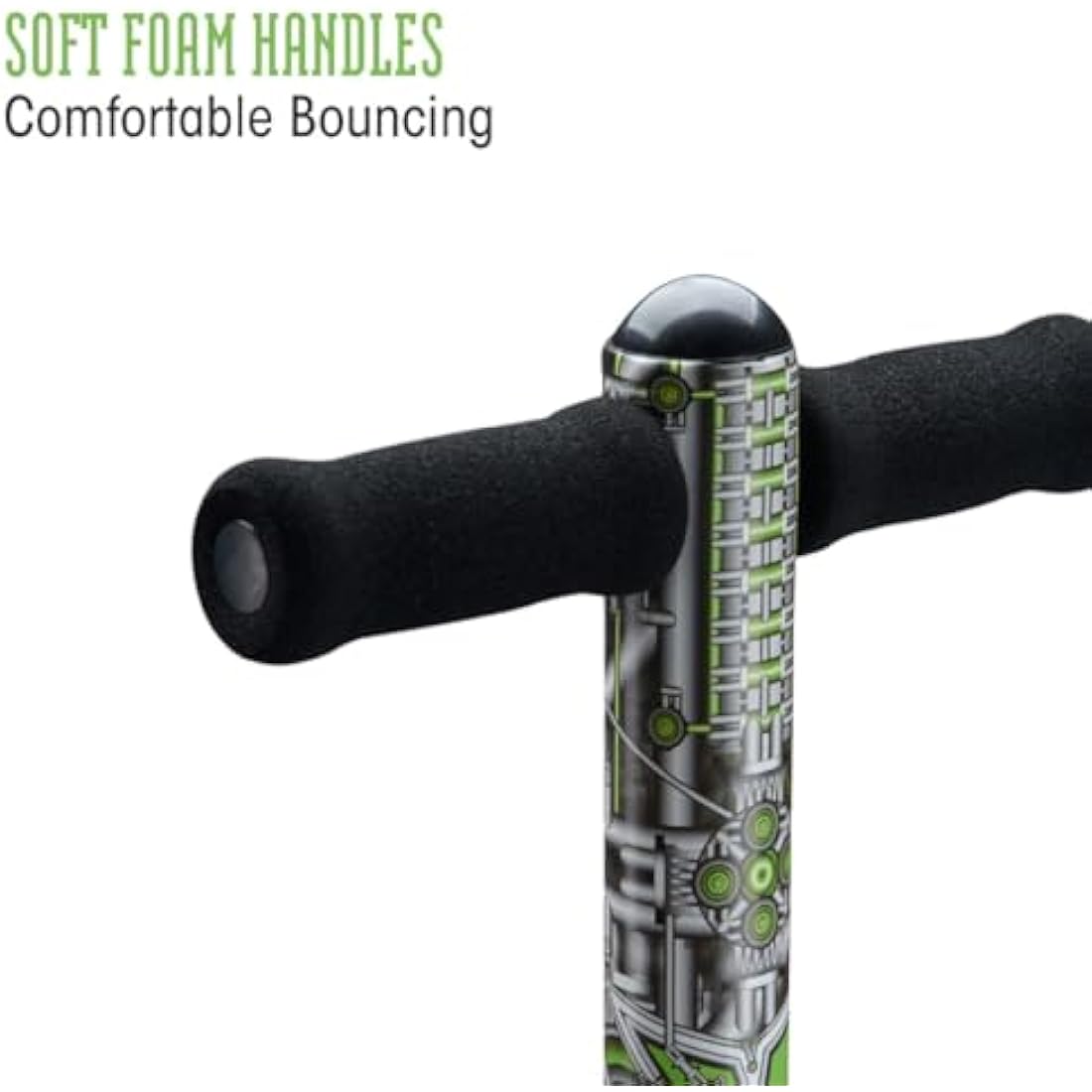 Xootz Pogo Stick | Industrial Design for Kids, Boys and Girls, Soft Foam Handlebars, Ages 5+, Up to 35kg