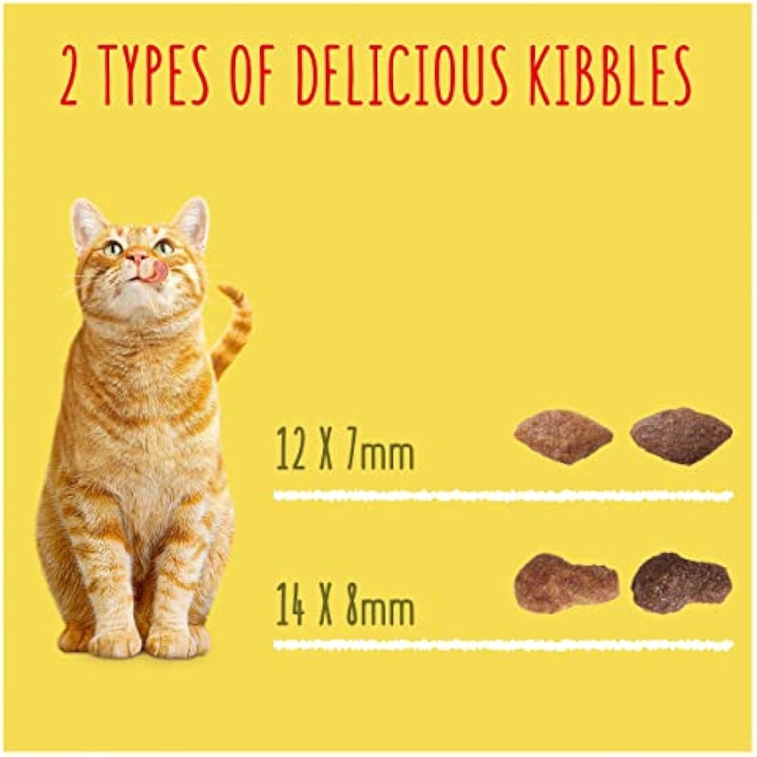 GO-CAT Adult Chicken and Duck Dry Cat Food 4kg, Pack of 2