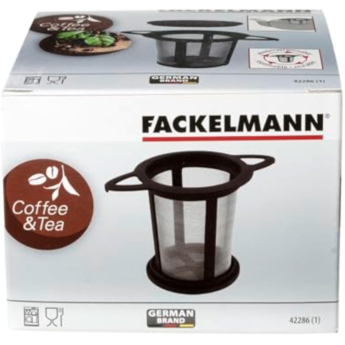 Fackelmann 42286 Long-Lasting Tea Filter 8 x 11 cm
