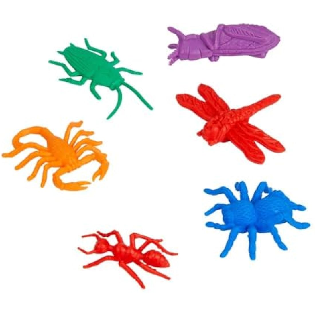a2bsales Sorting Counters Starter Packs - Early Learning & Motor Skills Maths Toy - SEN Montessori (Bug - 24 Pk)