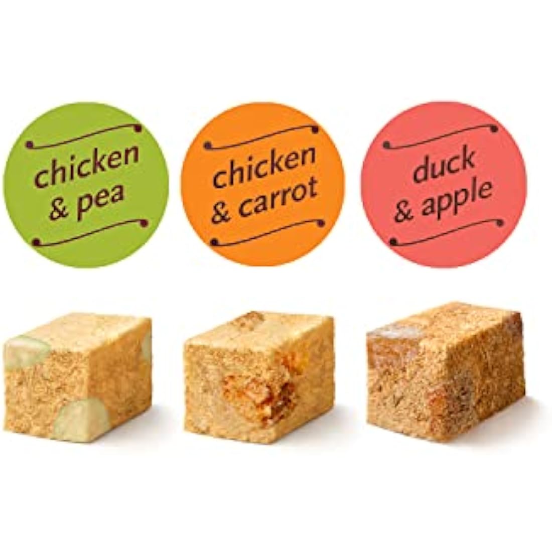 8in1 Meaty Treats, freeze dried snacks for dogs with chicken and carrot, grain free, no sugar, 50g