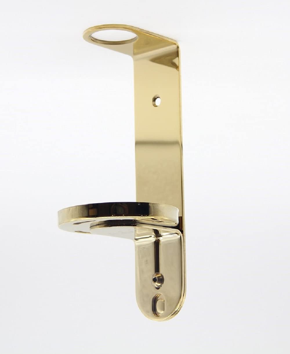WALL MOUNT 300ml SINGLE DISPENSER GOLD CHROME HOLDER Ideal for Sea Kelp Bottles