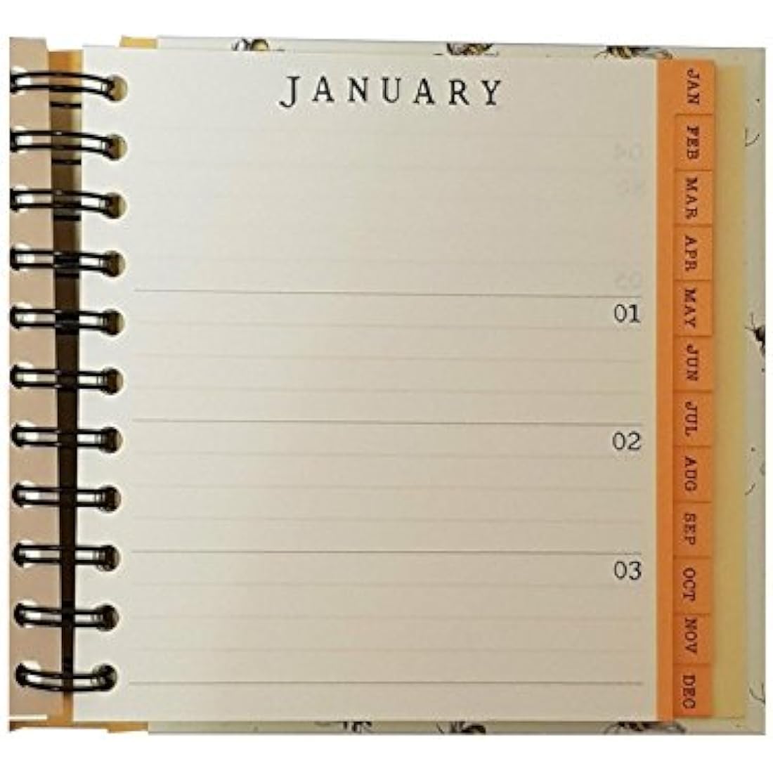 The Art File | Addresses & Bee-Days' | Address and Birthday Book | ABB08