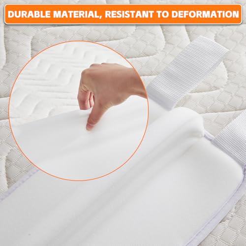 Qucover Bed Bridge Twin to King Converter Kit, Gap Filler Kit with Memory Foam, Comfortable Mattress Connector for Guest and Hotel, 200x20x8cm