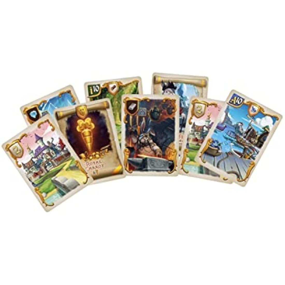 Iello | Bunny Kingdom | Board Game | Ages 14+ | 2 to 4 Players | 45 mins Minutes Playing Time
