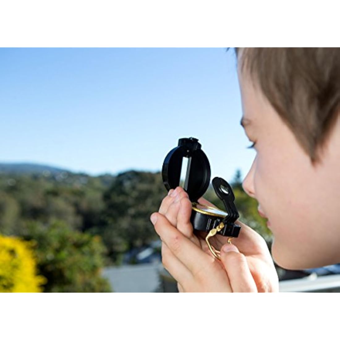 Adventure Kidz Outdoor Exploration Kit, Childrenās Binoculars, Flashlight, Compass, Fox Whistle, Magnifying Glass, Backpack. Great Gift Set for Educational, Pretend Play, Ages 3-9 Boys Girls