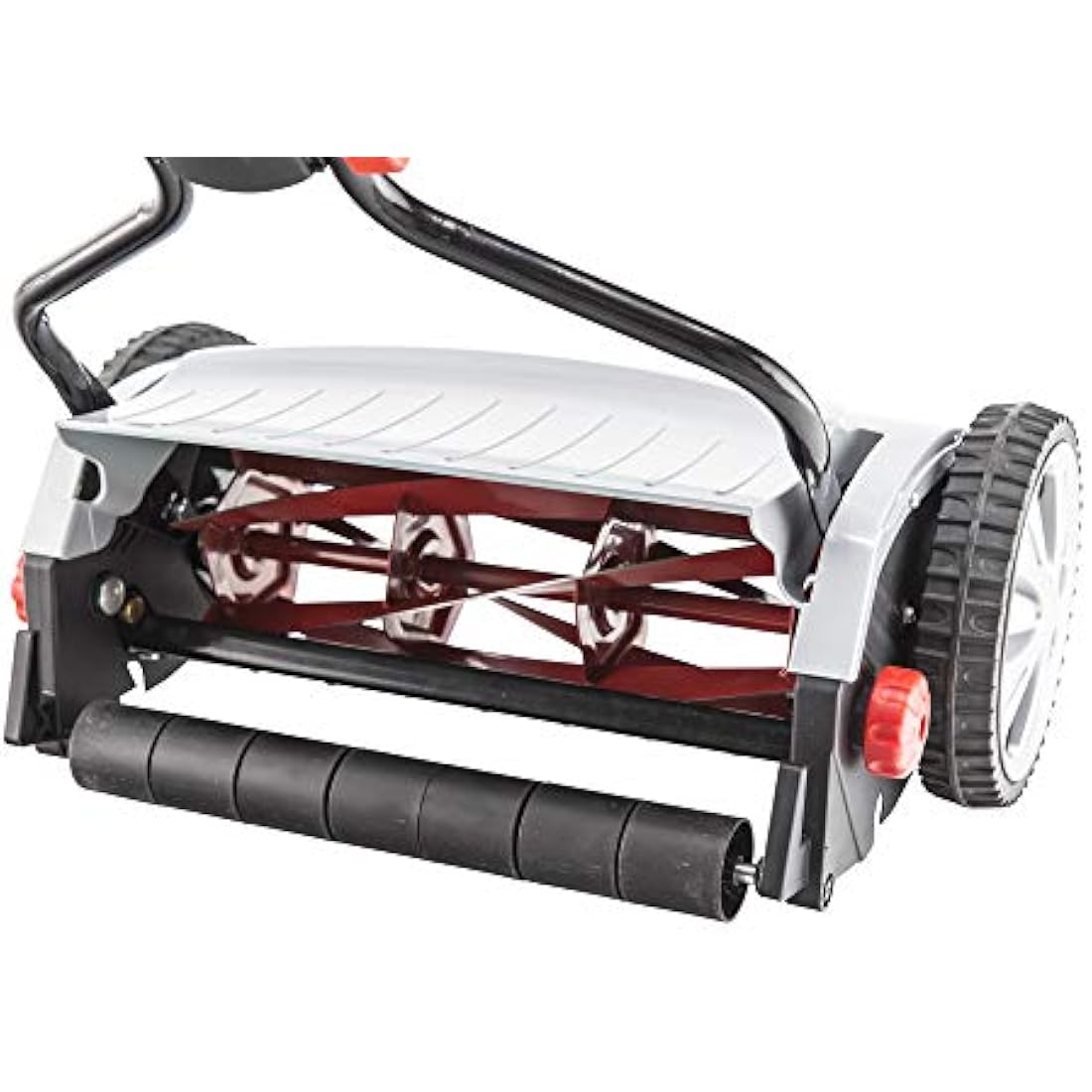 AL-KO Razor Cut 38.1 HM premium Manual Helical Cutting Lawnmower.Work 38 cm Ideal 250mq., Grey, 113866