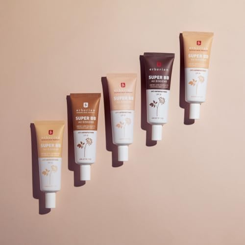 Erborian Super BB Cream with Ginseng - Full coverage BB cream for acne prone skin